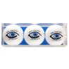 Tres bolas - motivo Keep Your Eye