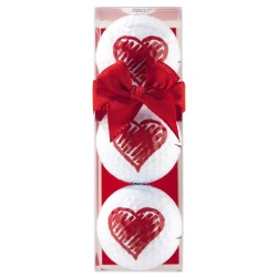 Tres bolas - motivo Corazon