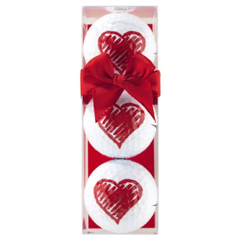 Tres bolas - motivo Corazon