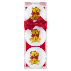 Tres bolas - motivo Osito