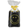 PACK TOALLAS SMILEY negro