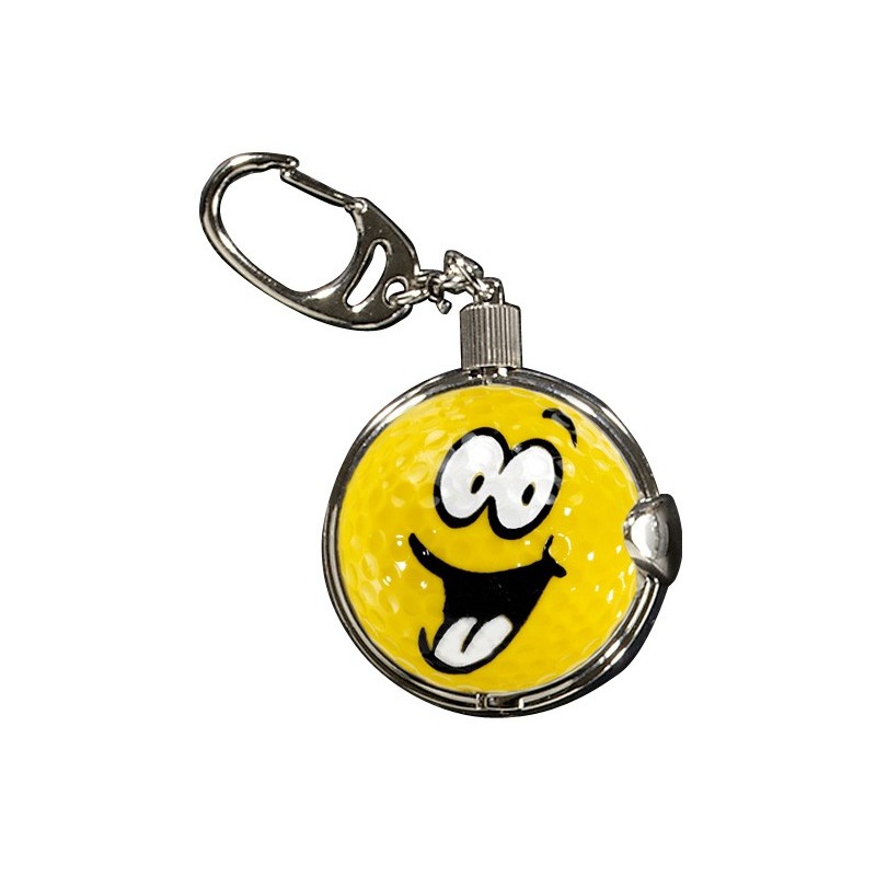Llavero con pelota de golf extraíble