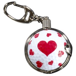 Llavero con pelota de golf extraíble