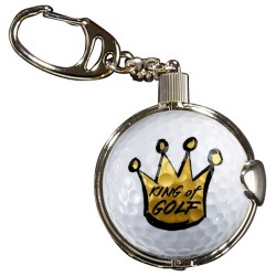 Llavero con pelota de golf extraíble