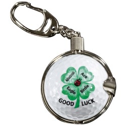 Llavero con pelota de golf extraíble