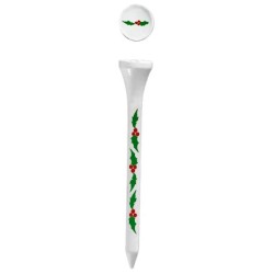 Pelota de golf "Merry Christmas" con Tees