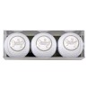 Pack de tres bolas de golf - motivo Smiley