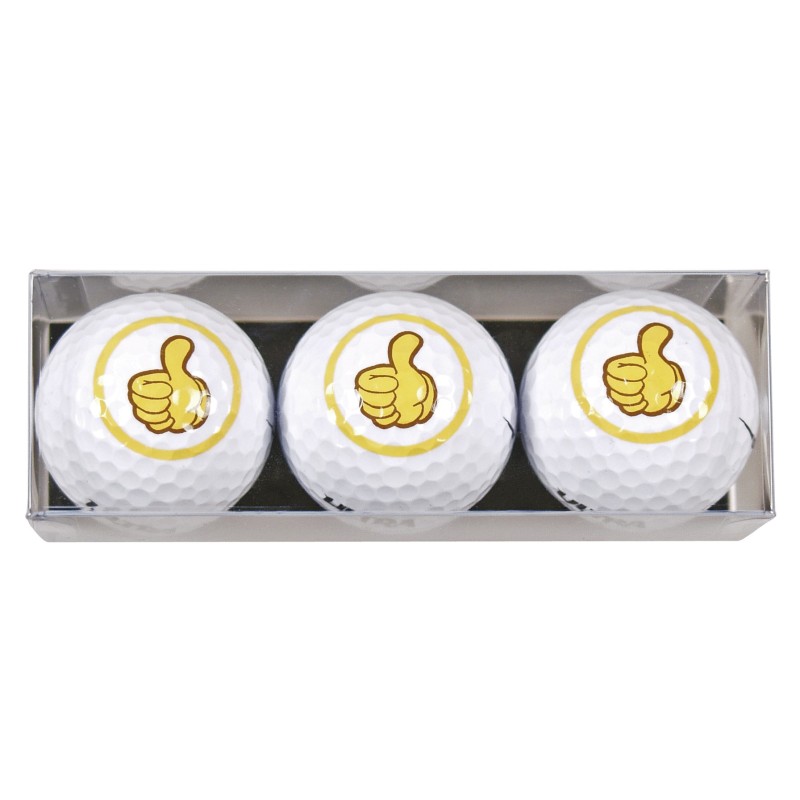 Tres bolas motivo OK