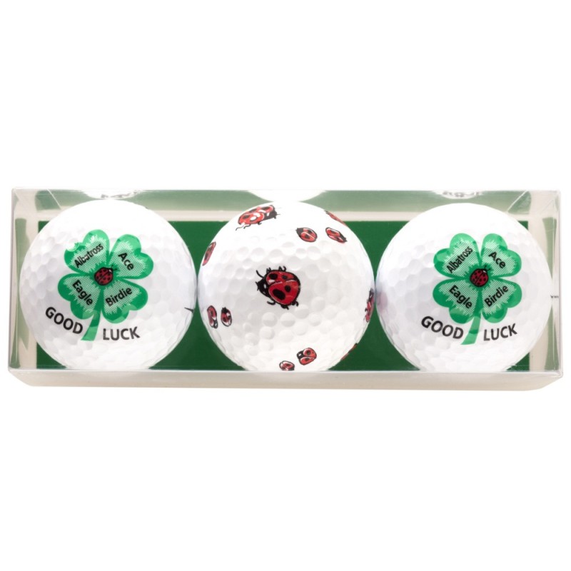 Tres bolas - motivo Good Luck
