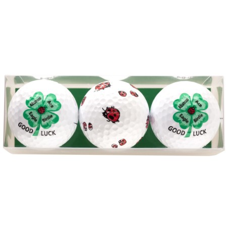 Tres bolas - motivo Good Luck