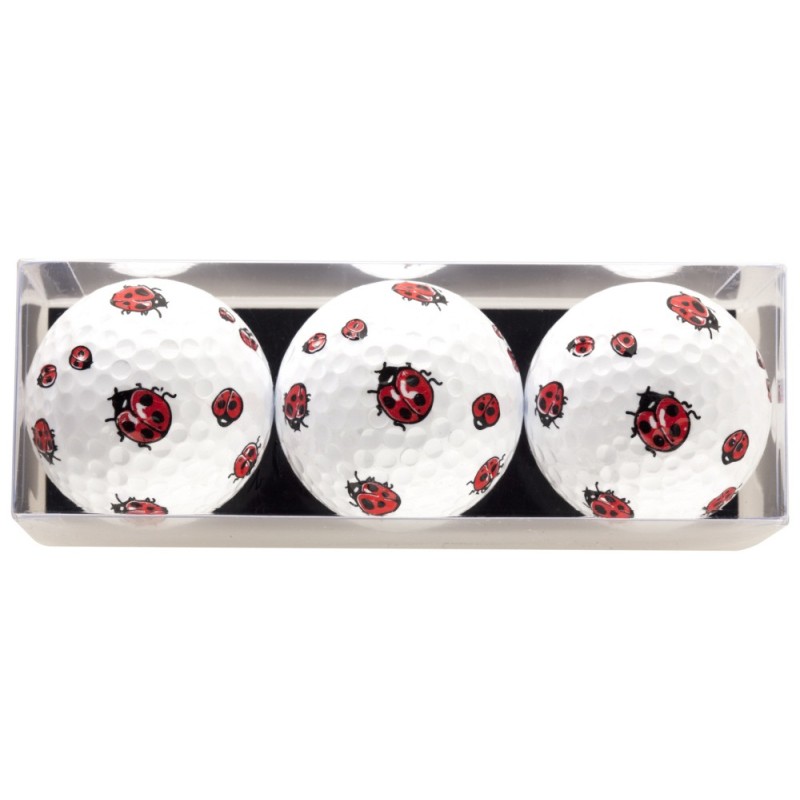 Tres bolas - motivo Mariquitas