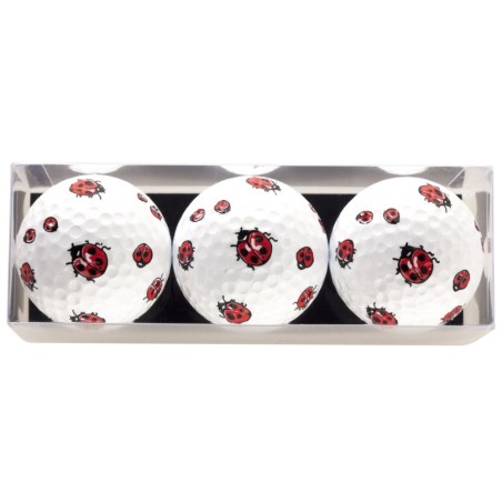 Tres bolas - motivo Mariquitas