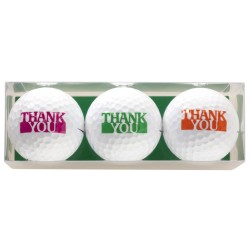 Tres bolas - motivo Thank You