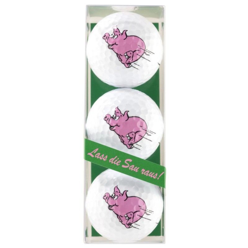 Tres bolas - motivo Cerdito